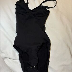 SKIMS Classic Black Kids Bodysuit